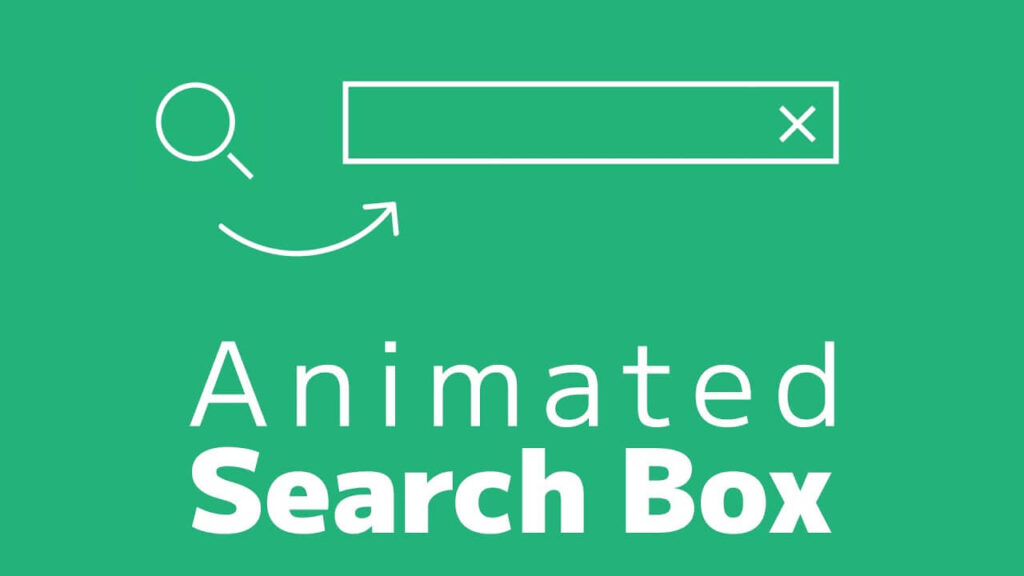 Animated Search Box using HTML CSS & JavaScript￼ – Navid Dev